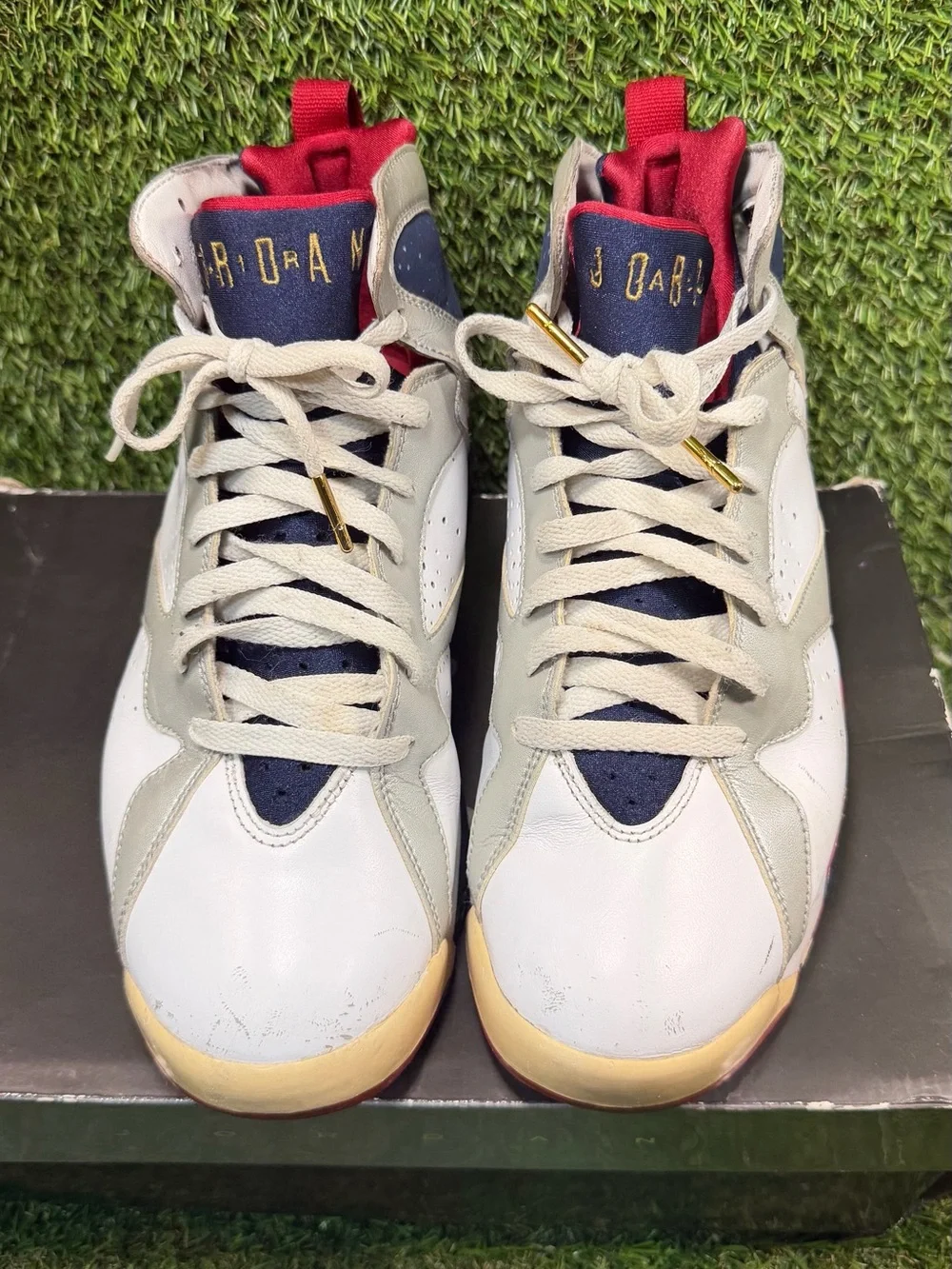 Nike Air Jordan 7 VII Retro Olympic For The Love Of The Game 304775-103 Size 8